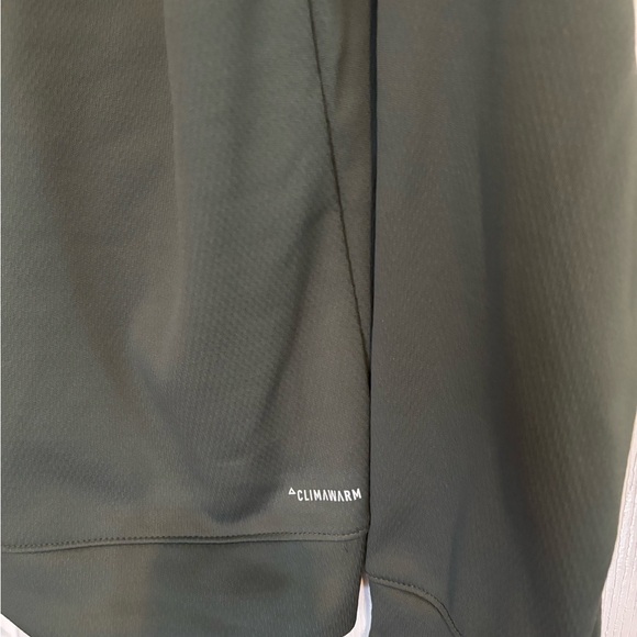 ADIDAS Army green Hoodie Men’s Sz. L - Picture 3 of 4
